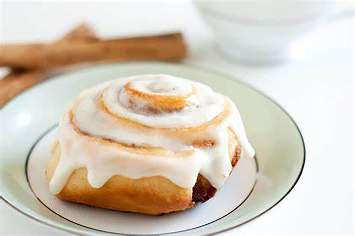an image of cinnamon rolls