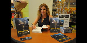 Book signing by an author